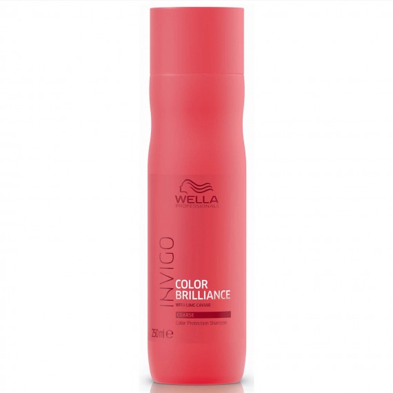Wella Proffesionals - INVIGO - Color Brilliance Shampoo - Sampon pentru par vopsit cu textura aspra - 250ml