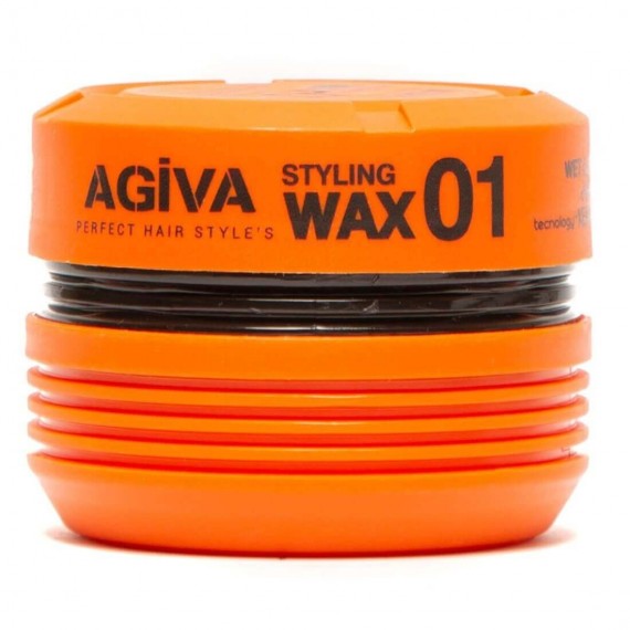Agiva - Styling Wax 01 - Wet - Ceara de par cu aspect umed - 175ml