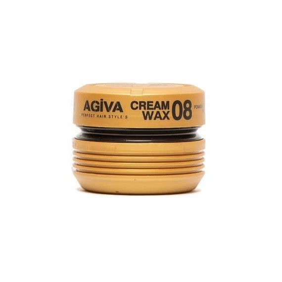 Agiva - cream wax 08 - crema de par cu fixare medie - 175ml