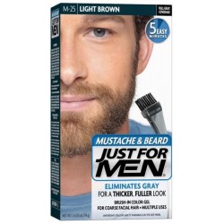 Light Brown - M-25 - Vopsea de barba - Just For Men